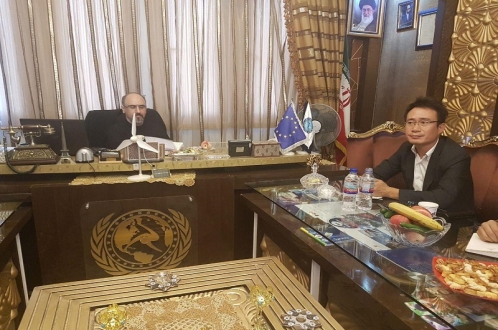 تشکیل نشست مشترک با مدیر منطقه خاورمیانه هلدینگ بزرگ DAEWOO در دفتر مرکزی BPN تهران